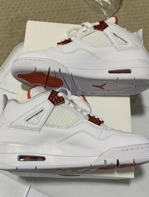 Air Jordan 4 Retro red metallic