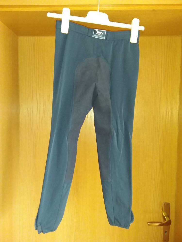 blaue Kinder-Reithose