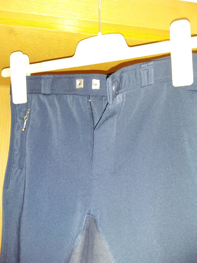 blaue Kinder-Reithose