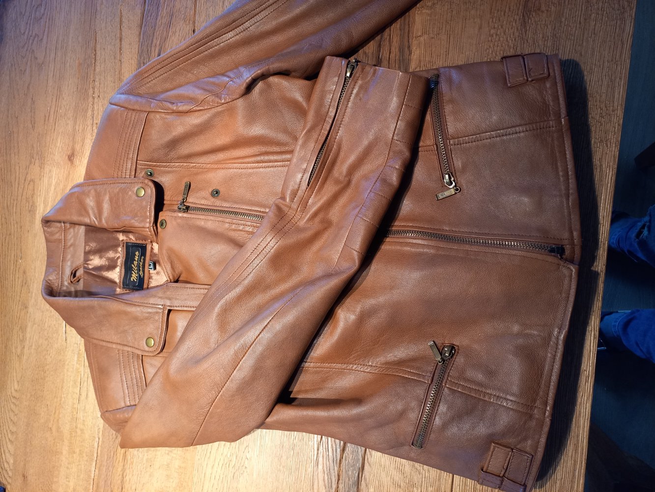 Milano Lederjacke Braun Gr.L wie neu 