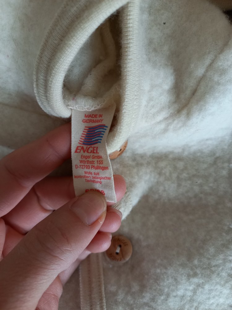 Engel Baby Overall cremeweiß Gr.62/68