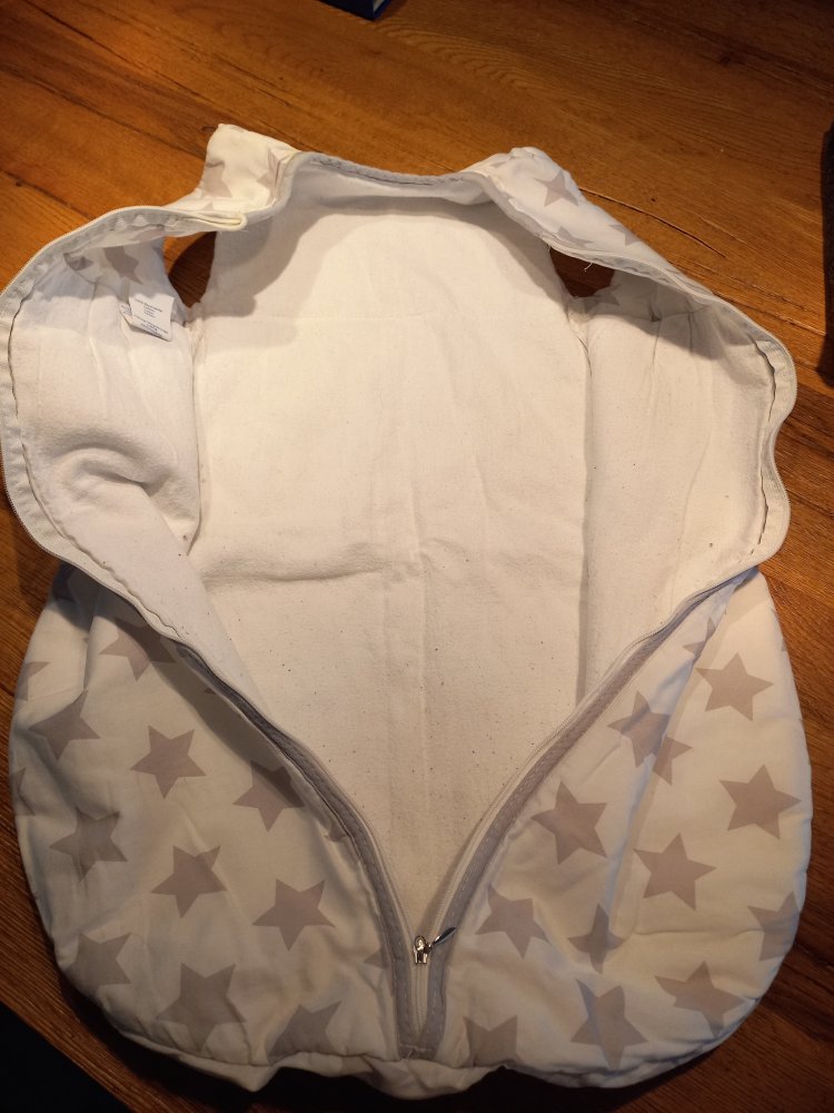 Alvi Thermo-Schlafsack weiß 70 cm 