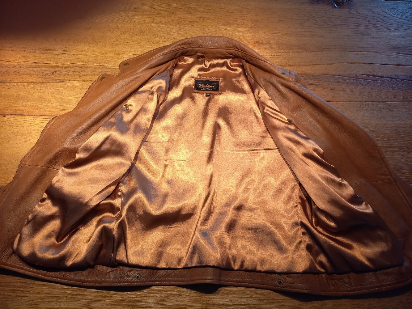 Milano Lederjacke Braun Gr.L wie neu 