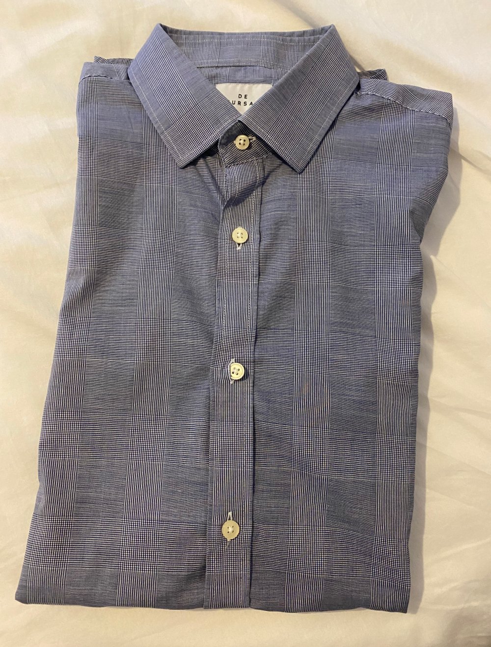 De Fursac Blaues Hemd