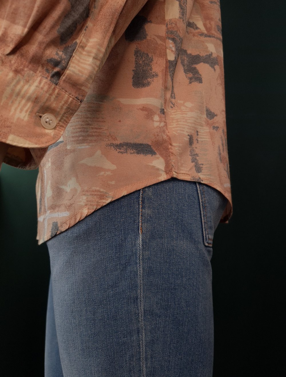 True Vintage 80er Jahre Fashion and Syle Herren Hemd Oberteil Sommer