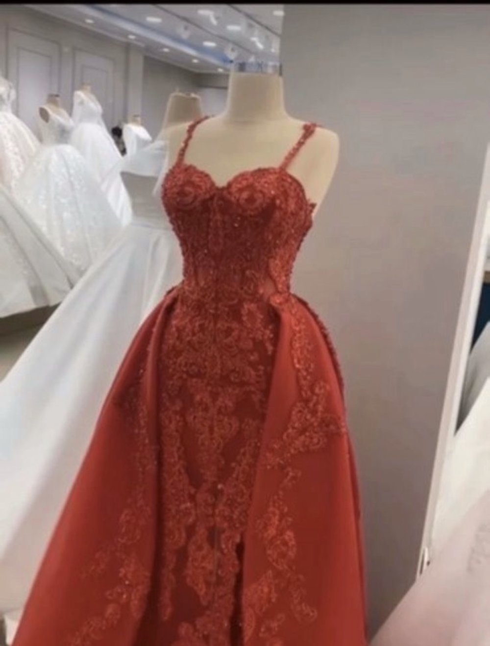 braut und hennakleid