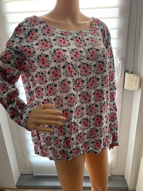 Bluse mit Blumen | Fry Day Woman | Gr. 48