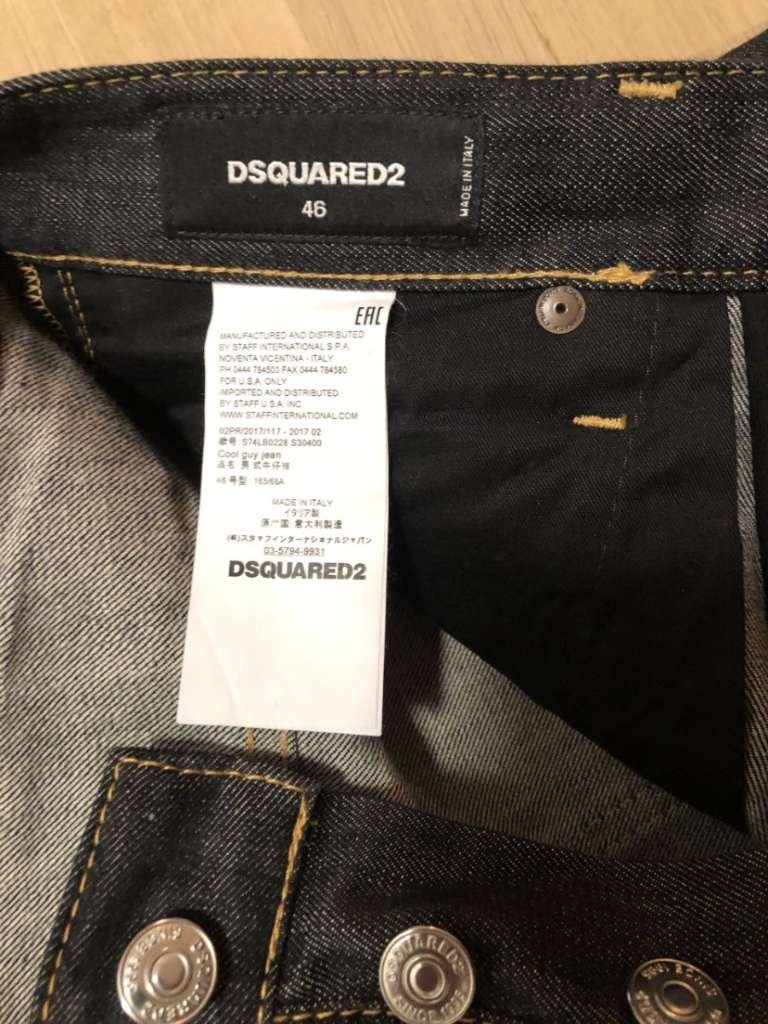 Dsquared Jean Herren Größe 46