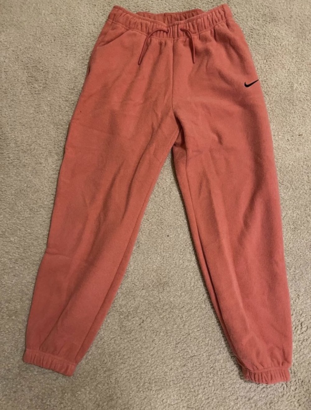 Plüsch Jogginghose in Rosa/Pink