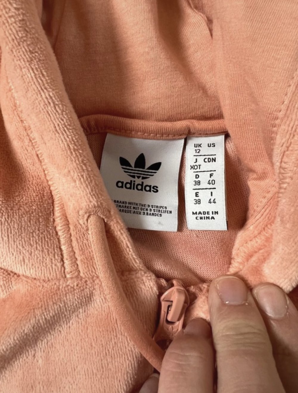Adidas Sweatshirtjacke cropped