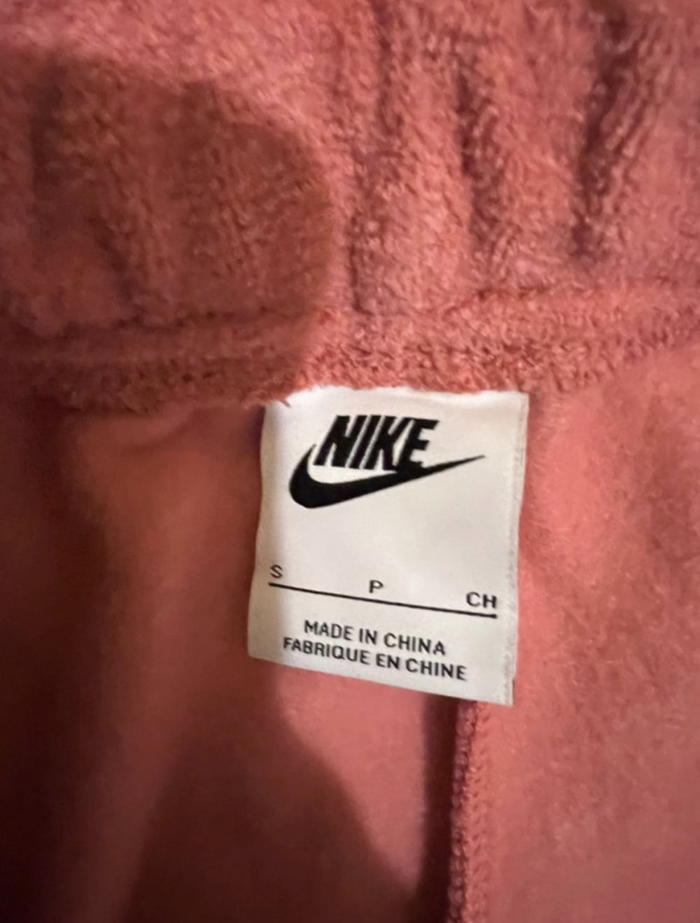 Plüsch Jogginghose in Rosa/Pink