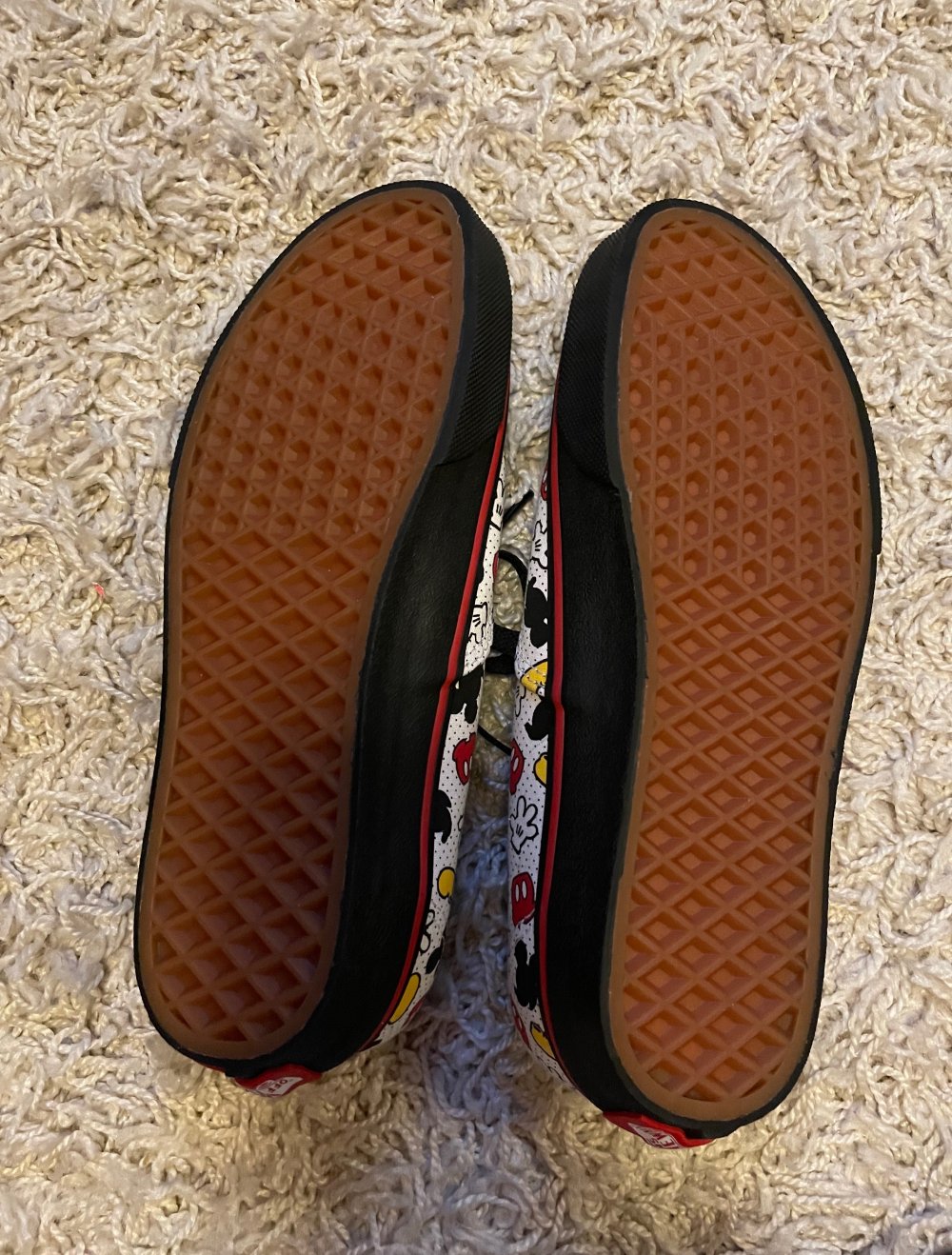 Disney x Customs Vans