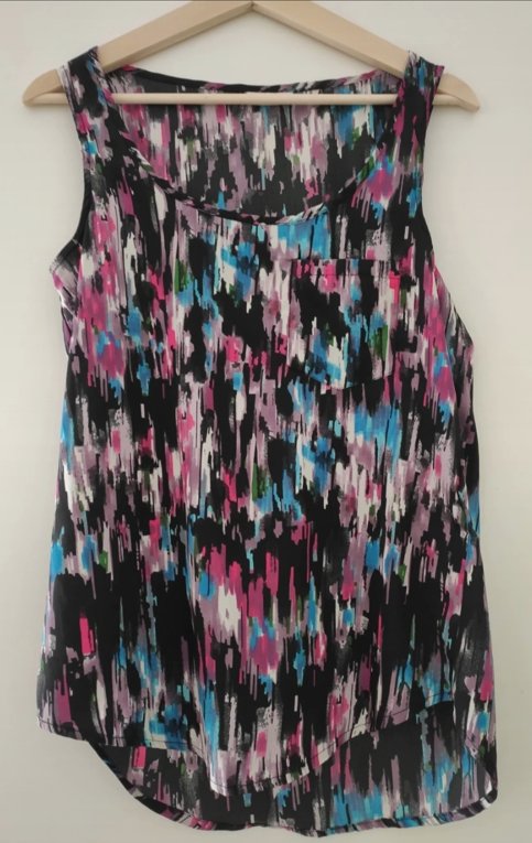 Lockere Shirtbluse von Only Größe 34