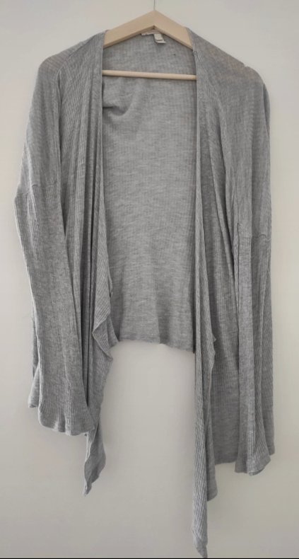 Graue dünne Sommerweste Tom Tailor Größe S