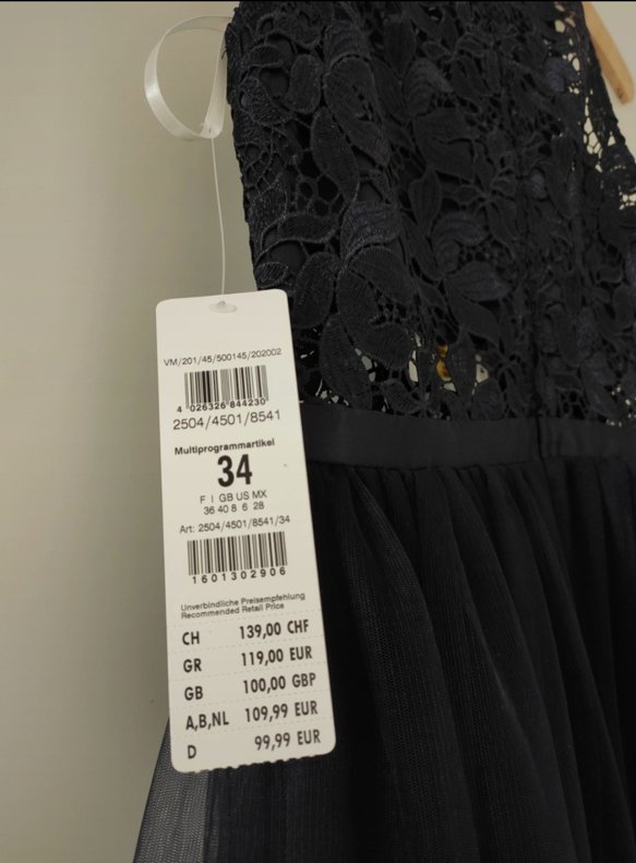 Cocktailkleid Suddenly Princess Größe 34