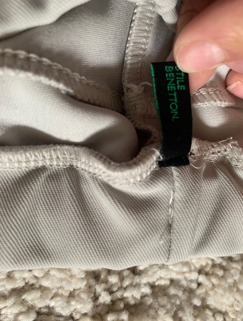 benetton hose edel weiss
