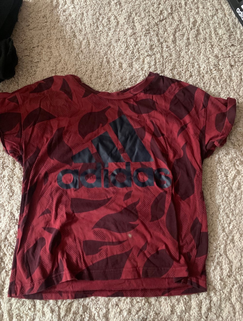 adidas shirt Rot S