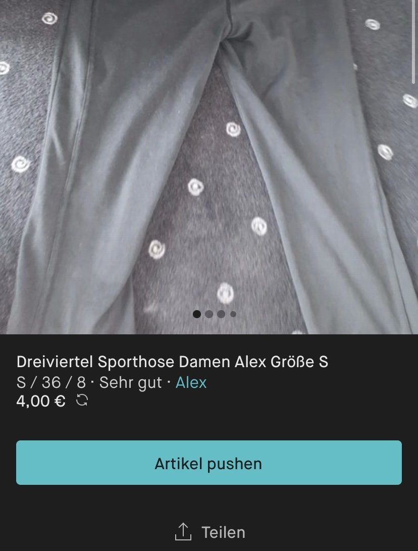 dreiviertel sporthose damen Alex S