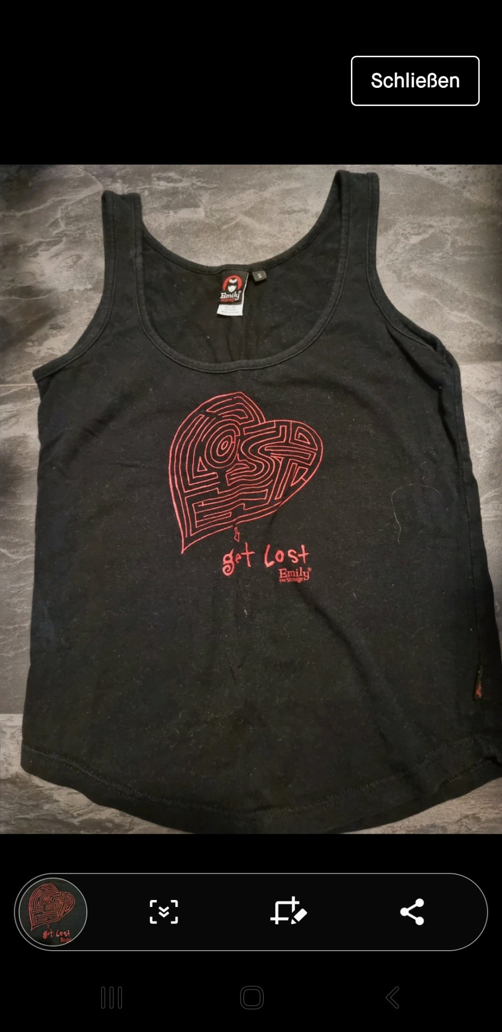 Emily the strange tanktop 