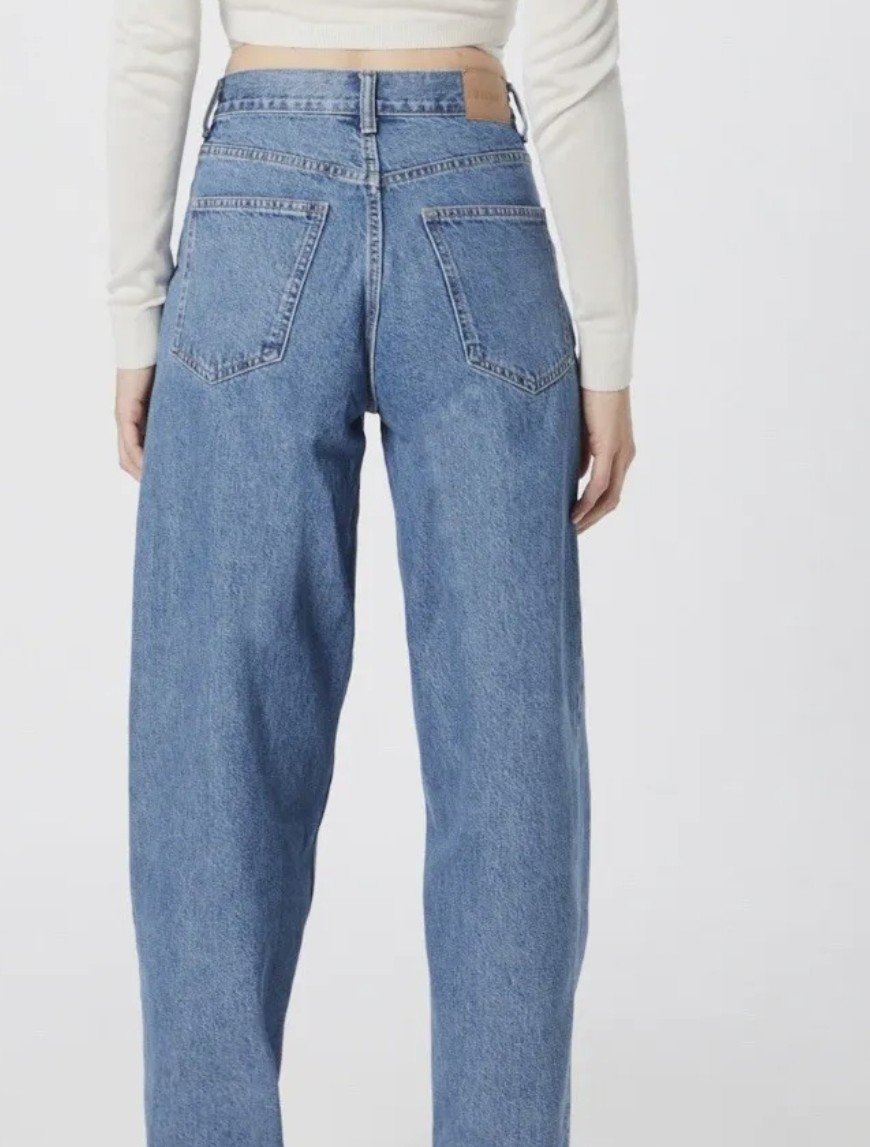 WEEKDAY Rail Mid Loose Straight Jeans 25/30