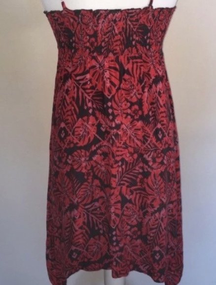 Träger-Kleid von C&A, Größe 164/S, rot und schwarz