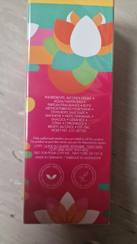 Escada taj sunset limited edition 50ml Escada 50ml eau de toilette