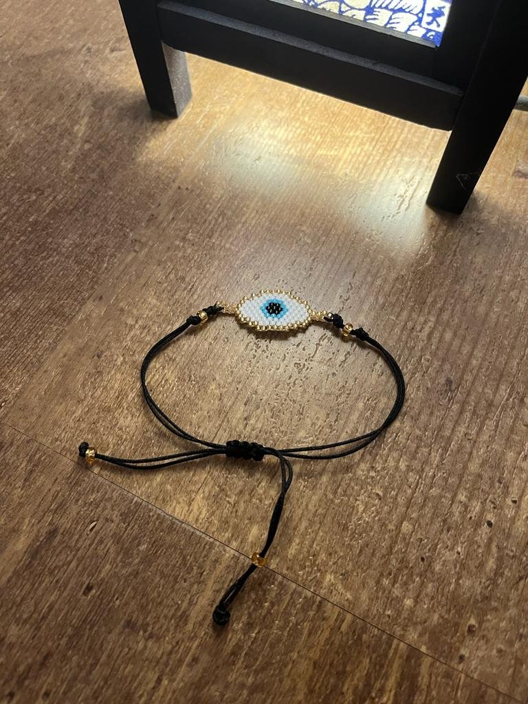 Miyuki armband mit Nazar Amulett