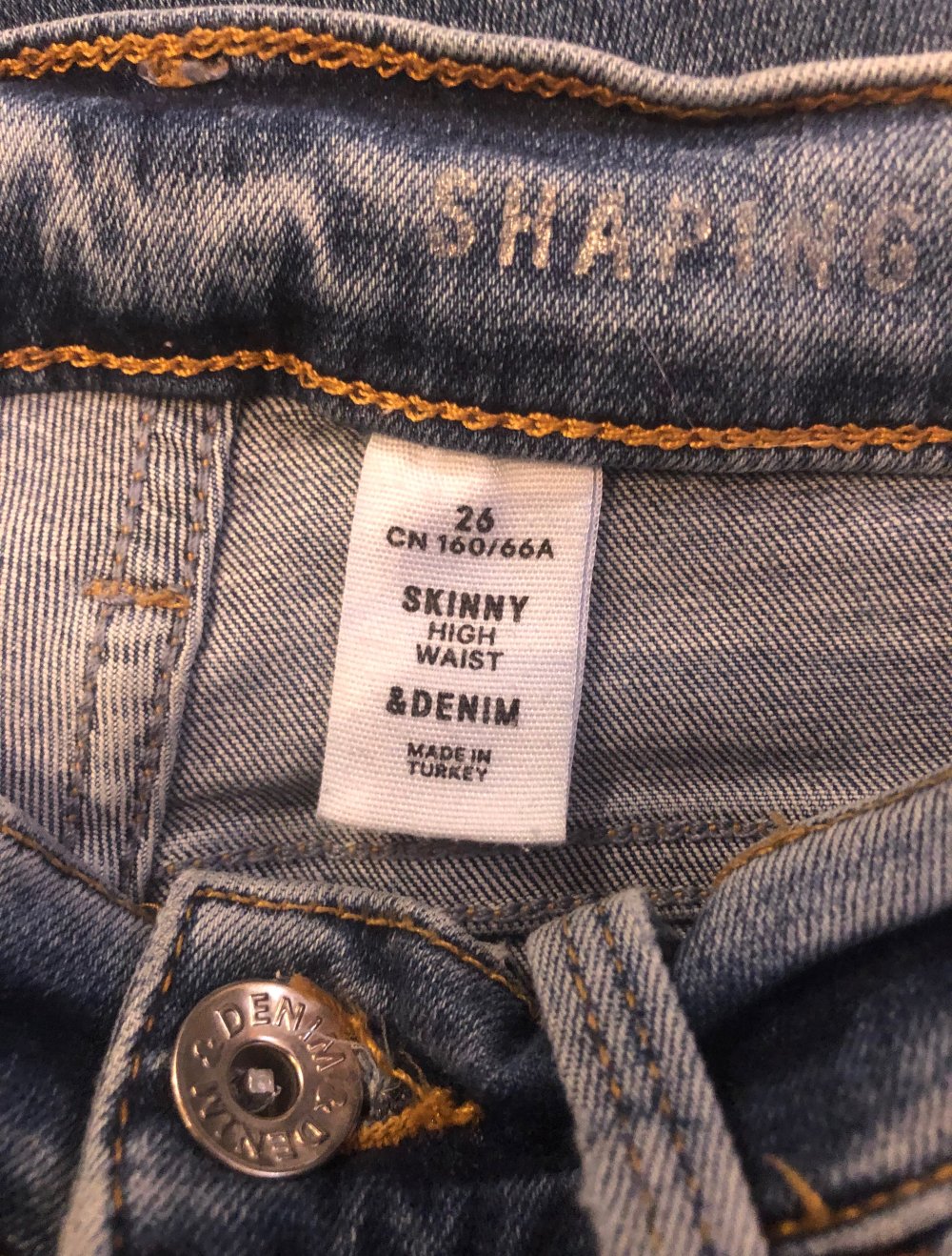 Skinny High Waist Jeans