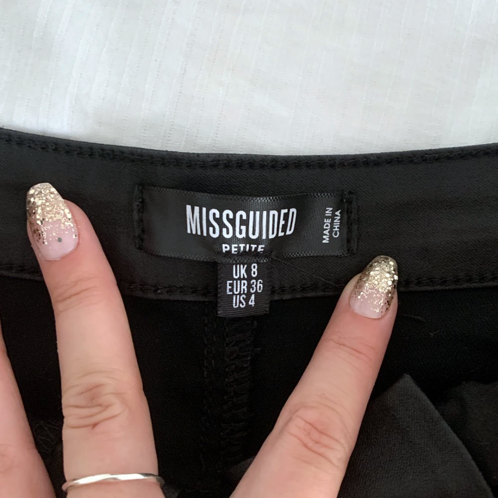 Minirock im Lederlook