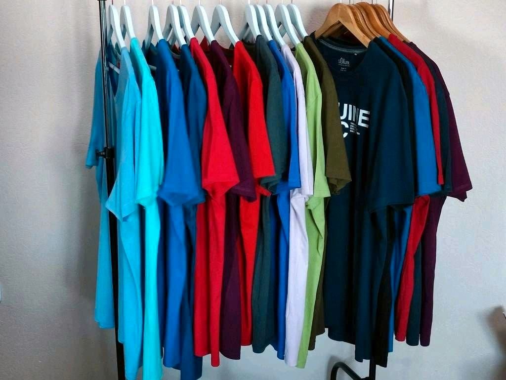 Neuwertige s.oliver Herren T-Shirts, xxl und/oder xxxl - slim fit - Preis pro Stück!