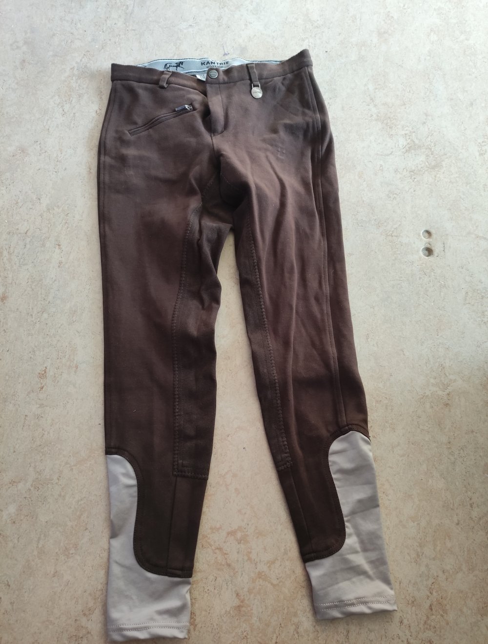 Braune Reithose