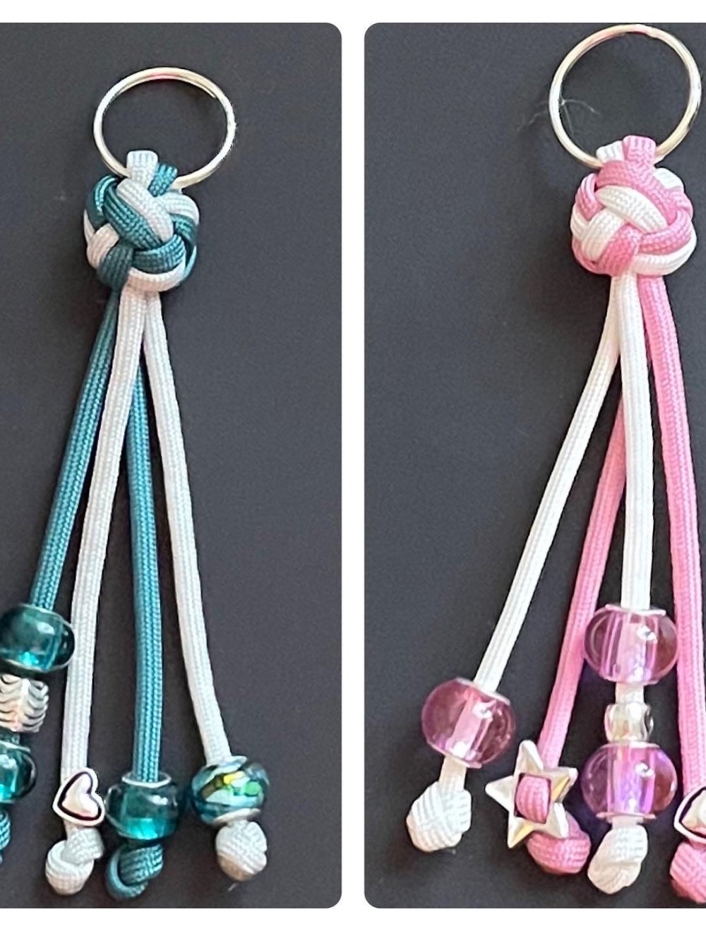 Schlüsselanhänger aus Paracord