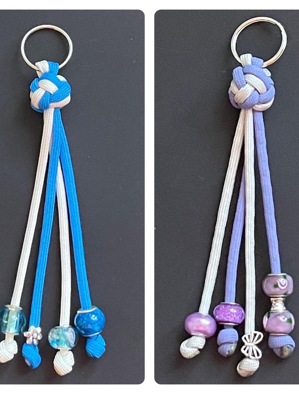 Schlüsselanhänger aus Paracord