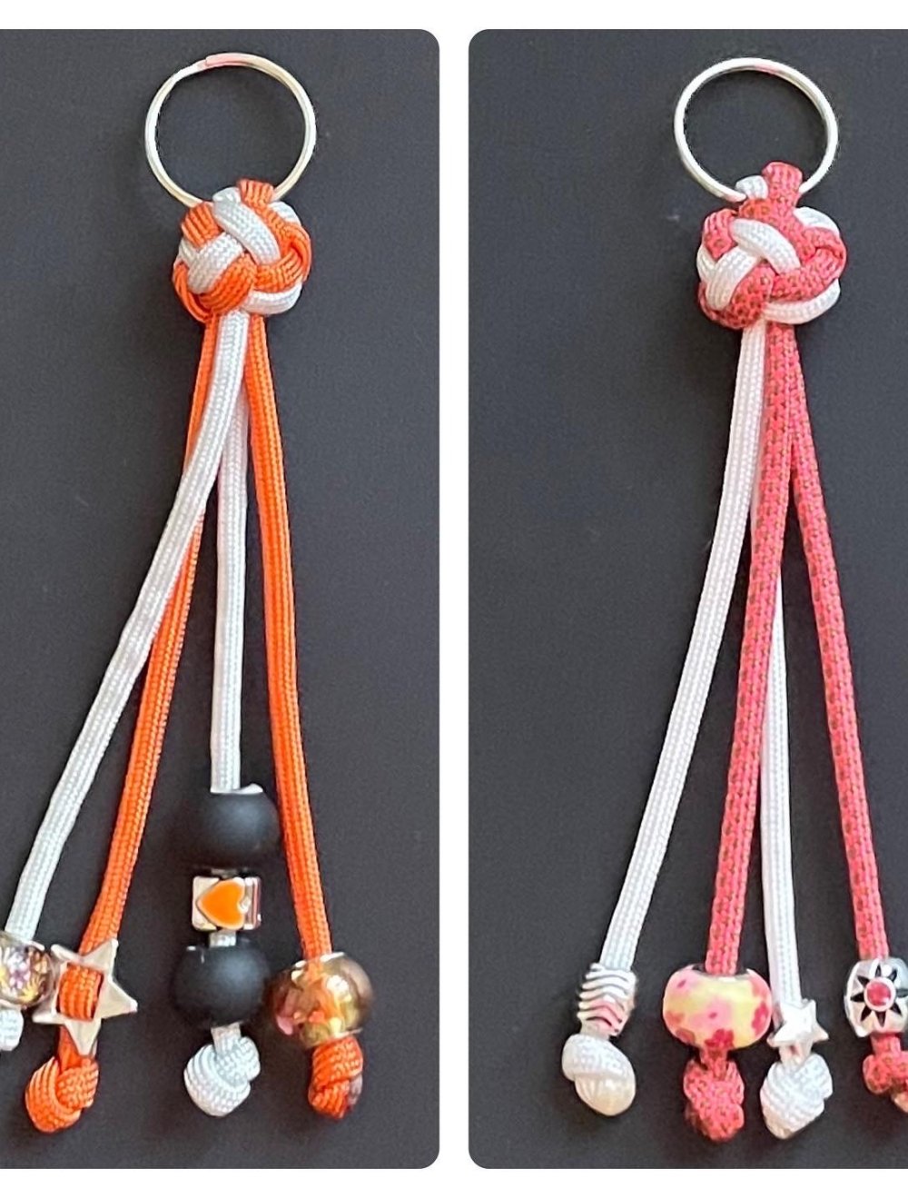 Schlüsselanhänger aus Paracord