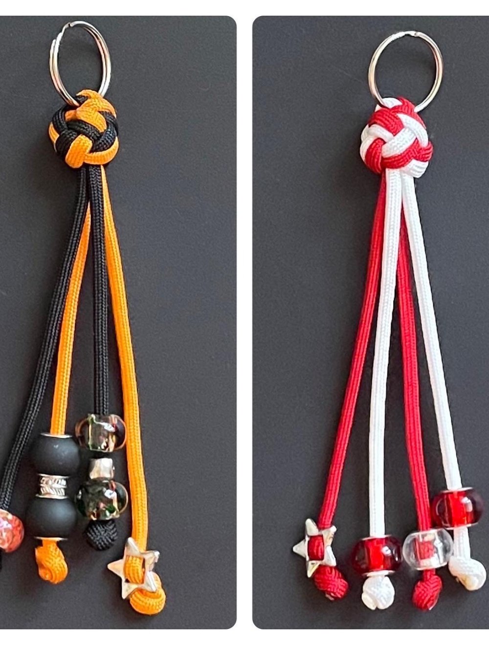 Schlüsselanhänger aus Paracord