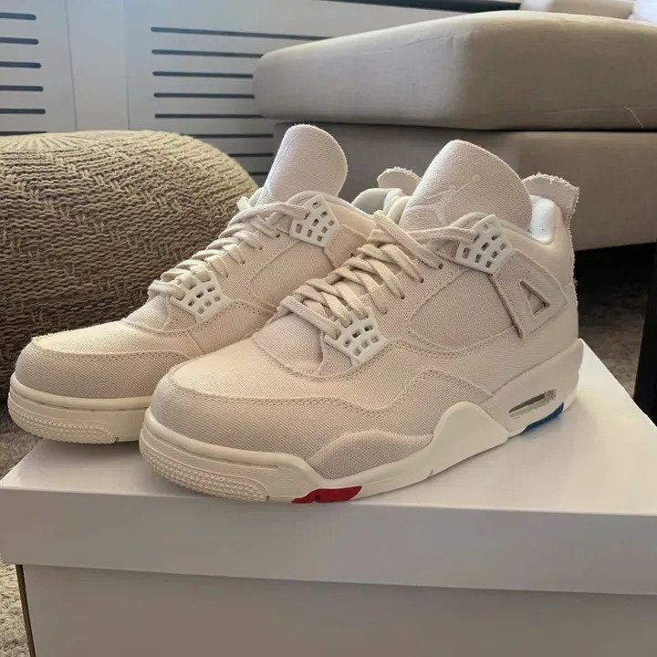 Air Jordan 4 -Leere Leinwand-