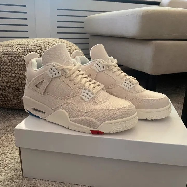 Air Jordan 4 -Leere Leinwand-