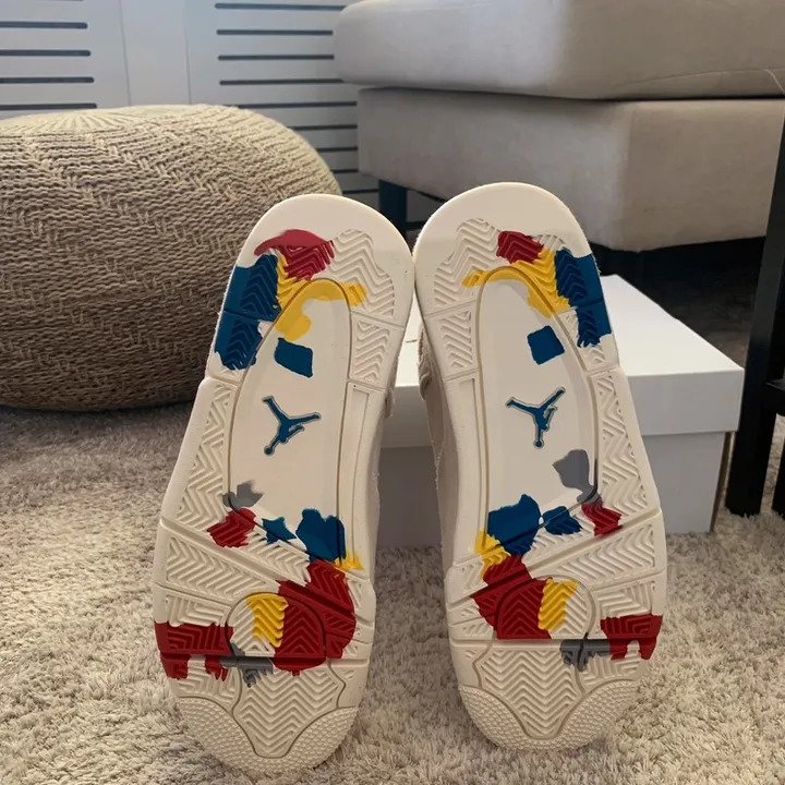 Air Jordan 4 -Leere Leinwand-