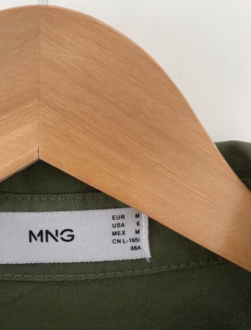 Mango Jacke in Khaki