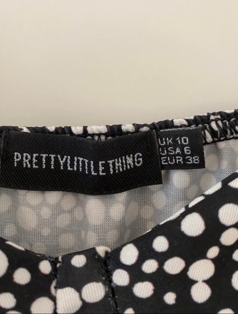 Prettylittlething Kleid Gr.38