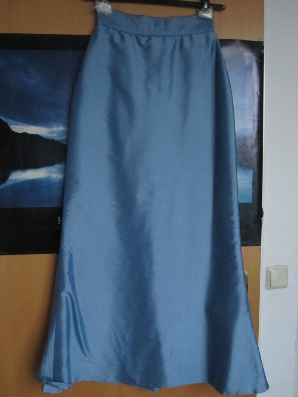 Ballkleid/Brautkleid,blau/creme, Gr. 38