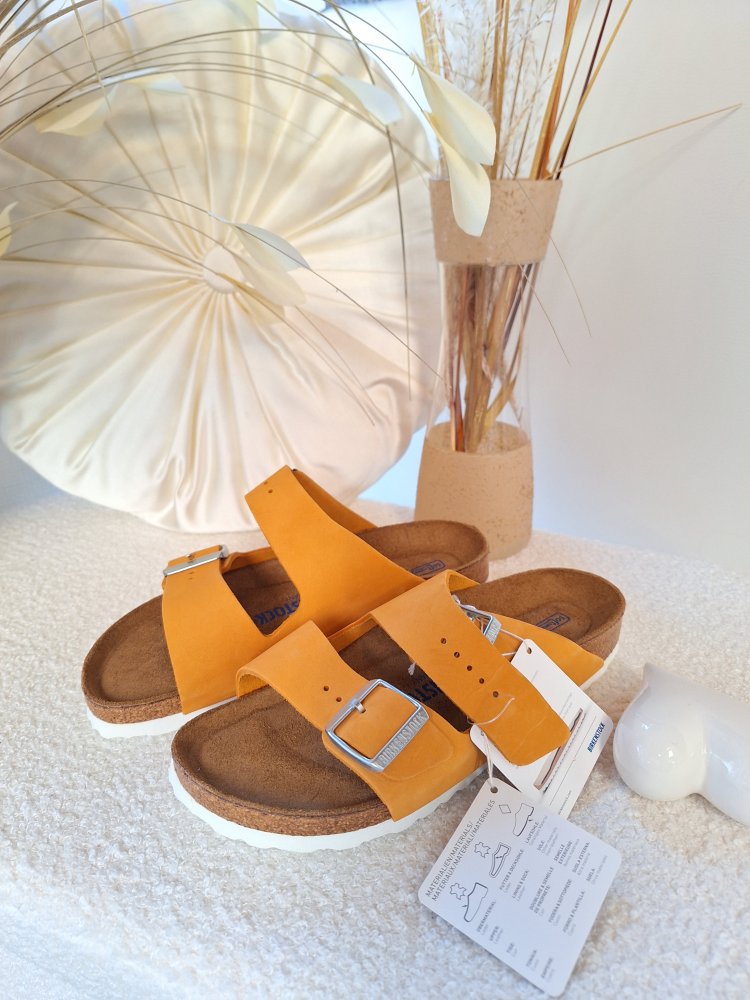 Birkenstock Arizona Softfeedbed Nubukleder occa NEU Gr. 38