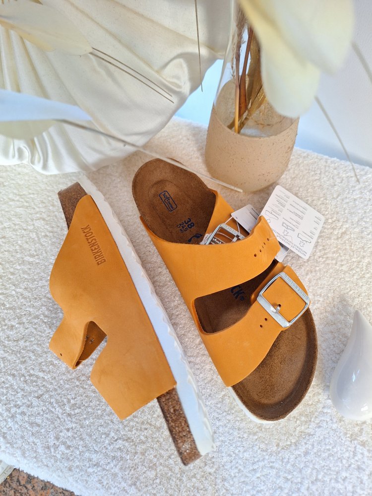 Birkenstock Arizona Softfeedbed Nubukleder occa NEU Gr. 38