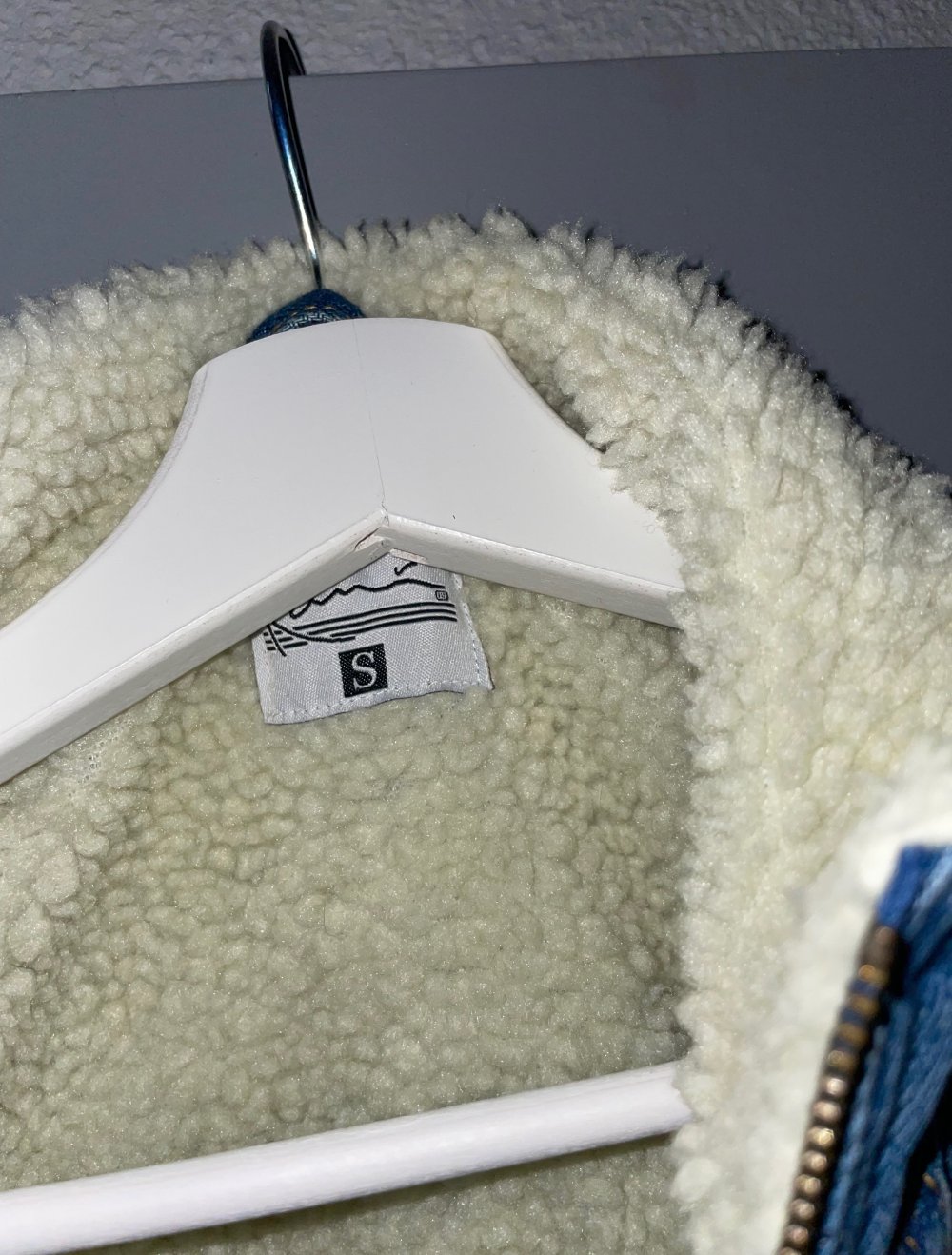 Jeans gefütterte Jacke