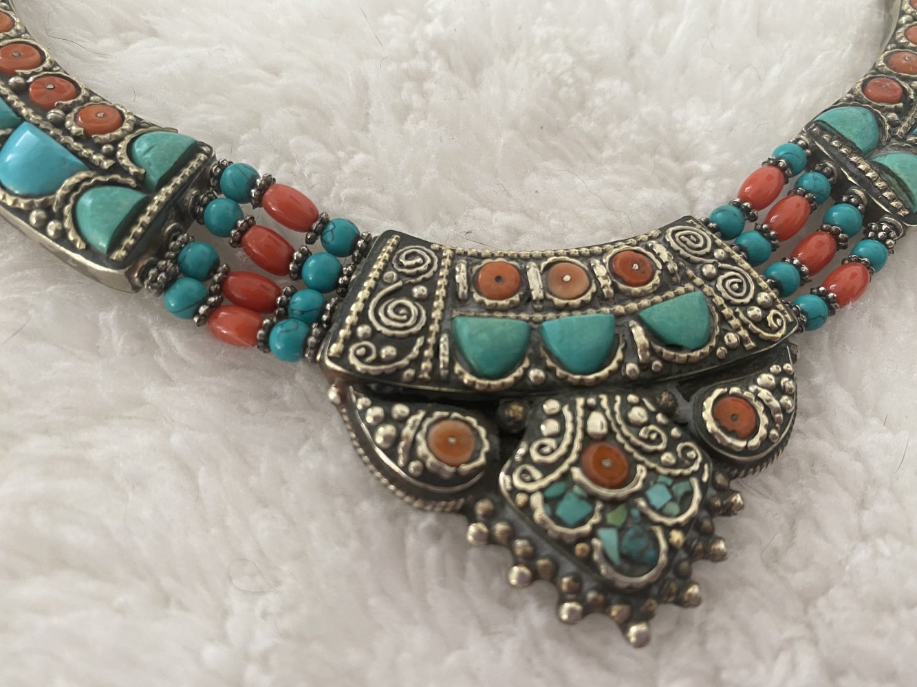 Marokkanische Statement Halskette 