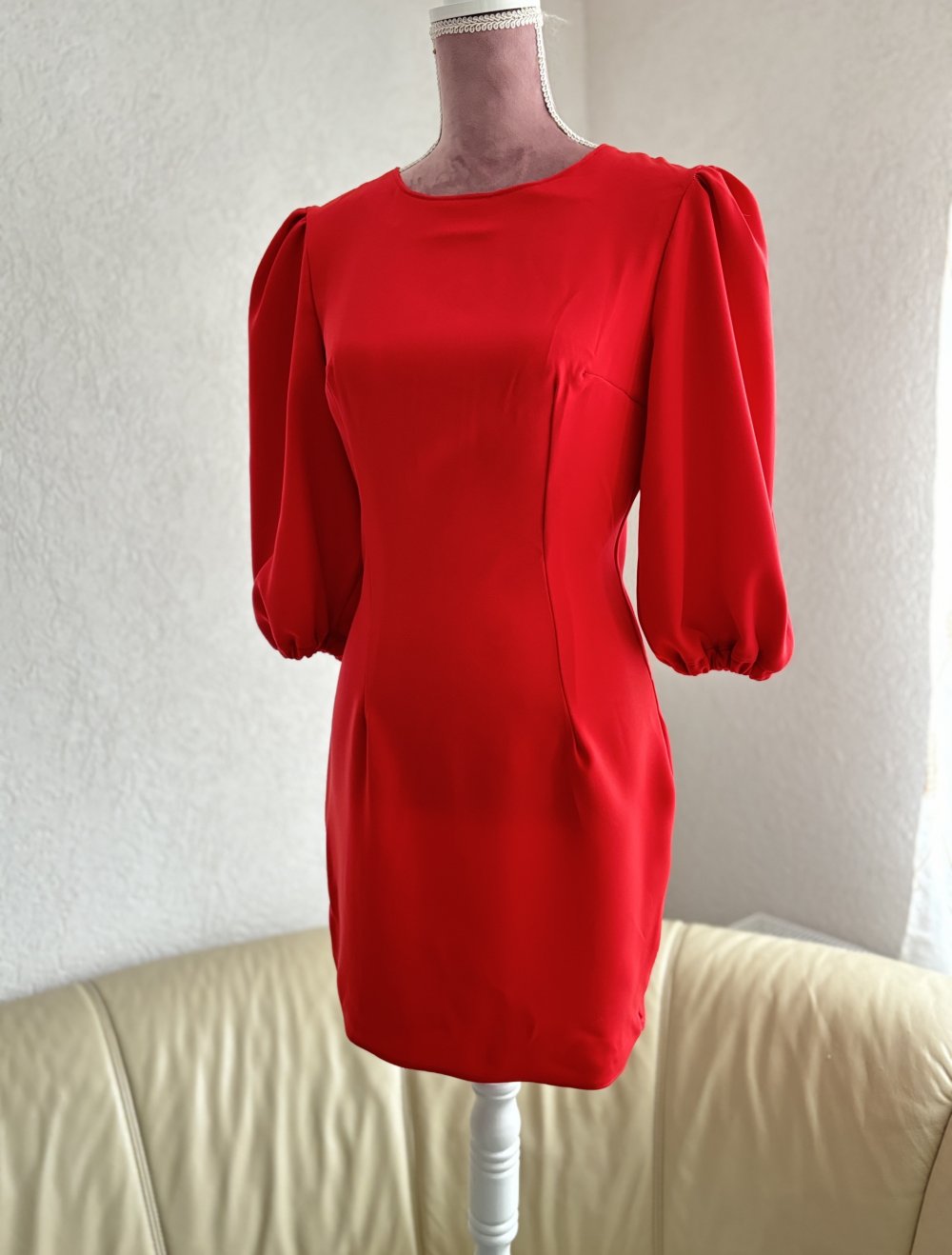 Rot mini Kleid
