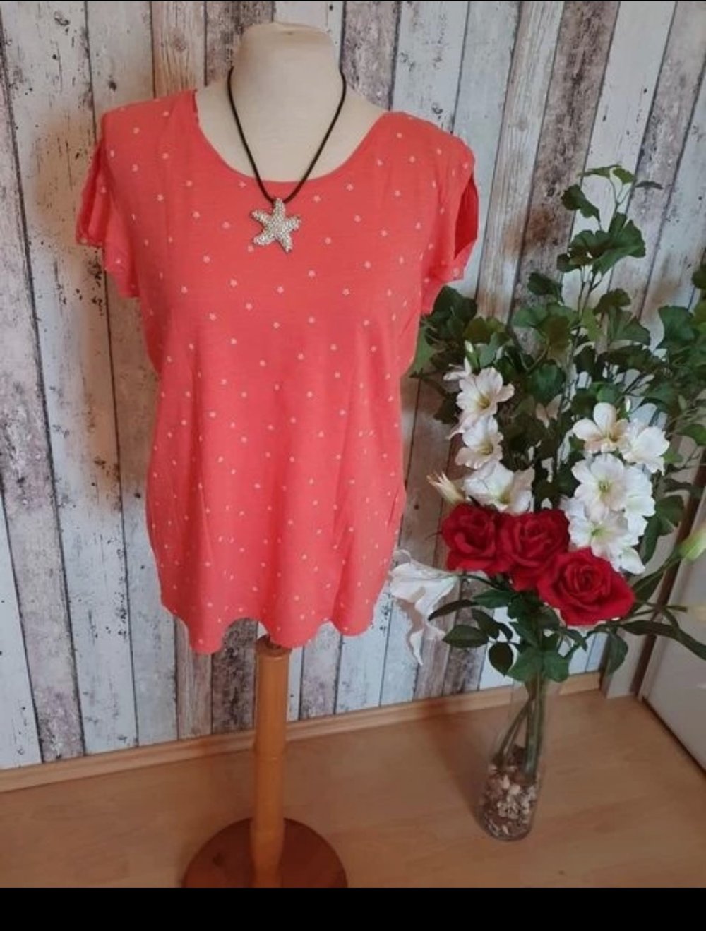 Edc Shirt Top Oberteil Gr. S Rosa