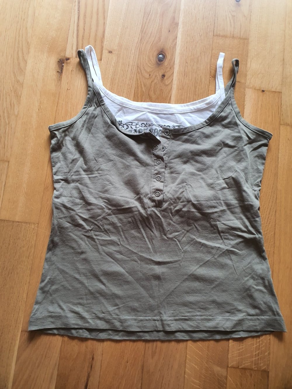 2-in-1 Top Oberteil Festival Heart Rock XS