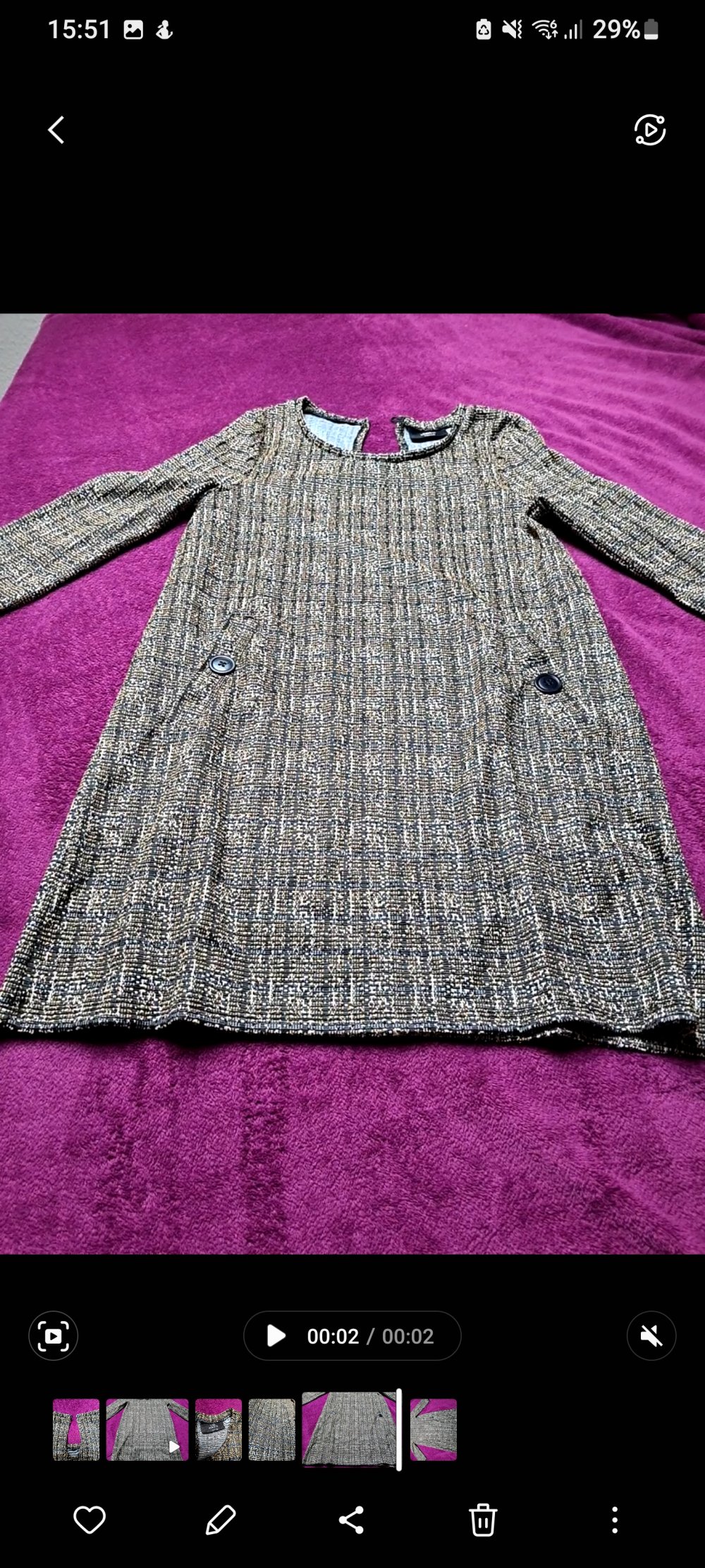 Minikleid von Gina Benotti mit Motiv Neu 