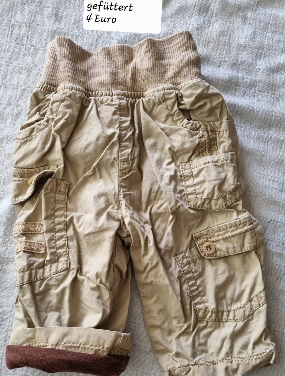 Baby Jungen Hose gefüttert